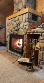 Große Hütte im Nordwald von Wisconsin am ruhigen See - Image 5