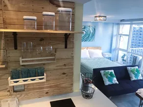 Amazing Ocean front View Studio- Balcony, Apt has GENERATOR & Free Wi-fi access - Image 4