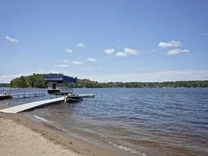 Hemlock Cottage på Long Pond med privat strand - Image 1