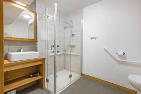 Wifi, skiurlaub an der piste, schwimmbad, hammam, terrasse, balkon, fernseher - Image 2