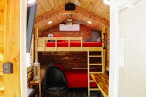 #3 - Amish Built Log Cabin Fishing Hunting Camping Cabin - Image 4