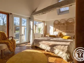 Charmantes Ferienhaus im ländlichen Anjou, mit Terrasse, Kamin und traditioneller kreolischer Küche - Image 4