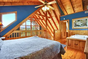 Mystic- Situated in a very private wooded setting with great mountain views!! - Image 5