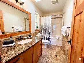 Discover mountain serenity at its finest in our stunning home, complete with a soothing hot tub. - Image 2