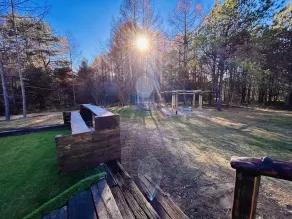 Pin Oak at Forest Villas: Swing Fire Pit Cabin, Pet-Friendly,  Cook Forest - Image 5