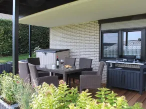 Appartamento con giardino, griglia e terrazza | Vista sul giardino - Image 5