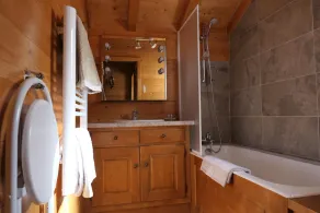 La Chevrière, beautiful log chalet, panoramic view, near Megève - Image 4