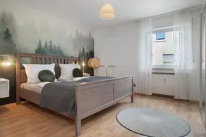 Appartamento 'Geräumige Schöne Ferienwohnung' con terrazza privata, balcone e Wi-Fi - Image 5