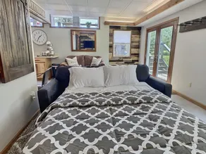 «Modernisé et moderne avec un lit king size, 2 acres, 4 couchages» - Image 5