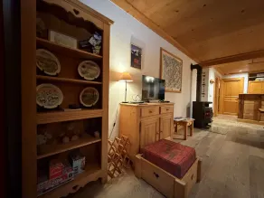 Charmerende lejlighed i en hytte overfor Mont Blanc og nær skråninger. - Image 3
