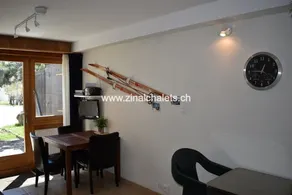 Appartment in a building in Zinal - 2 beds in the living room - kitchen - 1 shower/WC - TV broadcast - Image 5