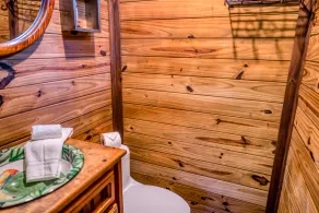 Rustic mountain-view home near the beach with private pool, deck, W/D, & WiFi - Image 4