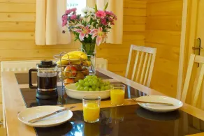 Honeysuckle Single Storey Log Cabin, sleeps up to 4 - Image 5
