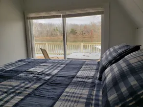 The Point is a waterfront rental with covered boat dock at Rocky Point Indiana - Image 3