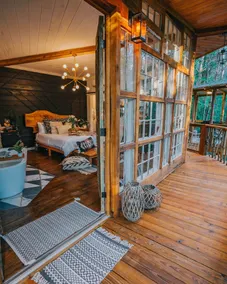 WANDERLUST TREEHOUSE REAL LIFE FAIRYTALE FOR TWO.HIDDEN DEEP IN THE WOODS - Image 5