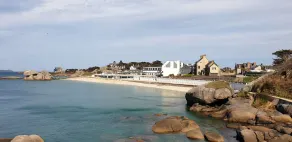 Appartement avec WIFI VUE SUR MER plage du Coz-Pors à TREGASTEL - Image 5