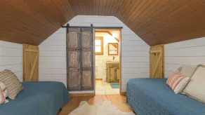 Charming Blue Ridge Cabin Private Pond and Waterfall Deer Haven by Avantstay - Image 5
