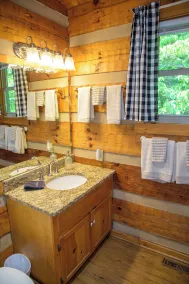 Gatlinburg * romantique, cabane en rondins privée; Mountain View, 5 étoiles * Emplacement - Image 5
