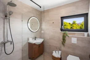 Villa Allegra with 32msq heated pool, 300m far from sandy beaches, open sea view - Image 4