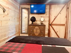 COZY & RUSTIC Tiny Cabin, WiFi, Outside fire pit, quiet and peaceful area - Image 4