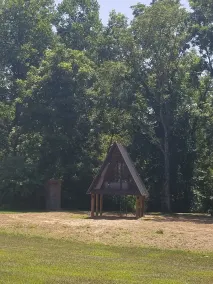Camp under Blue Ridge Mtn sky river A Frame Cabin - Image 4