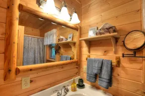 Beautiful, pet friendly secluded cabin with fire place and hot tub. - Image 3