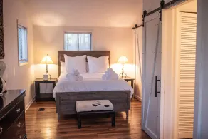 Serene and secluded mountain side retreat home next to The French Broad River. - Image 2