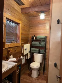 Lake Palo Pinto<br>Rustic, waterfront cabin<br>Steps from private boat dock - Image 2