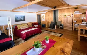 Spacious Rustic Cabin with Pond Views, Lake Access, Hot Tub and Dog-Friendly! - Image 4