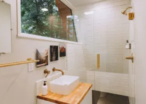 The Treeframe Cabin- Hot Tub + Sauna + Cold Plunge - Image 3