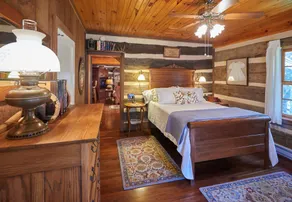 Sleepy Creek-Antique Log Cabin/4 Acre/Bold Stream/Near Boone and BR Pkwy/Firepit - Image 5