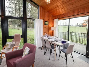 Meadow View Lodge near Greystoke with wood burner and views toward Blencathra. - Image 4