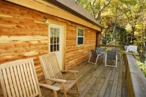 New red cedar log home just off the blue ridge parkway in Little Switzerland, NC - Image 5