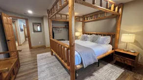 Log Bear Den at Dancing Pines Retreat • A Luxury Log Home & Pet Friendly. - Image 5