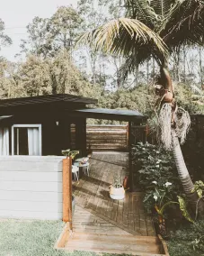 Luxury Tiny home, Outdoor bath, Infrared Sauna, Fire pit - Image 2