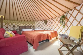 Luxury glamping in Constable Country - Valley View Yurt - Image 4