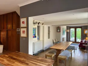 Maison individuelle, élégant et éclectique avec un style dos décontracté. Jardin clos - Image 4