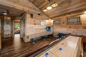 5-BR Cabin w/ Mtn Views, Pool, Hot Tub & Theater - Image 2