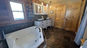 DANCING PINES SUITE at Dancing Pines Retreat • A Luxury Log Home & Pet Friendly. - Image 4