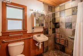 Soda Mountain Cabin w/ Jacuzzi and Wood Stove at Green Springs Inn - Image 2