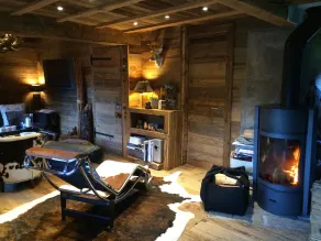 Chalet Alba Hyggeligt, autentisk, 8 personer. Mont Blanc udsigt, 2 min Grands Montets - Image 2