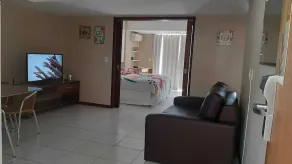 Spacious apartment in Ponta Negra, 30m from the beach, balcony, oceanfront view. - Image 3