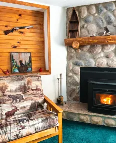 Your Home Away at the cozy Cabin lake front in Akeley MN near Nevis and Walker - Image 3