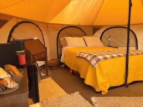 Glamping Tent at Noble Pine Campground - Image 4