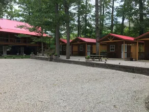 Mammoth Spring Retreat. Gated for privacy, Five cabins, one price. On the River - Image 3