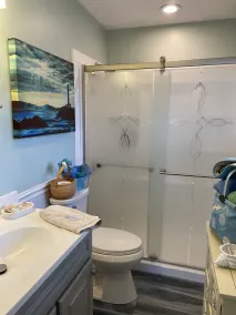  Nautical,  romantic suite w/deck overlooking Warwick Neck Cove, pet-friendly! - Image 3
