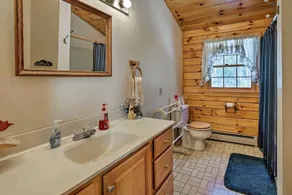 Mt. Snow / Stratton Log Cabin i skoven - Image 3
