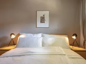 Schöne Wohnung für 3 Gäste mit  W-LAN, TV, Balkon, Haustiere erlaubt und Panoramablick - Image 5