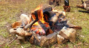 TRANQUIL BUSH RETREAT with\naircon wifi and indoor and outside fires - Image 4