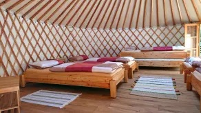 Modern yurt autumn life - Image 2